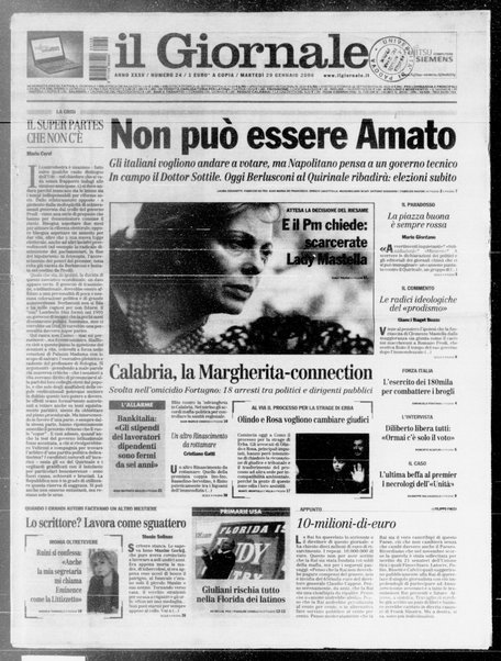 Il giornale : quotidiano del mattino